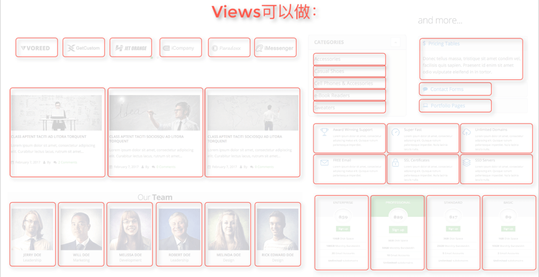 views可以做2